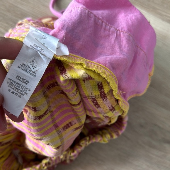 Aerie Boho Printed Pull On Shirts sz S - Picture 8 of 9